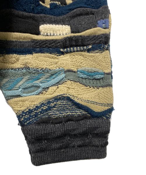 Coogi（クージー）Coogi (クージー) 厚手ニット ブラック サイズ:Sの古着・服飾アイテム