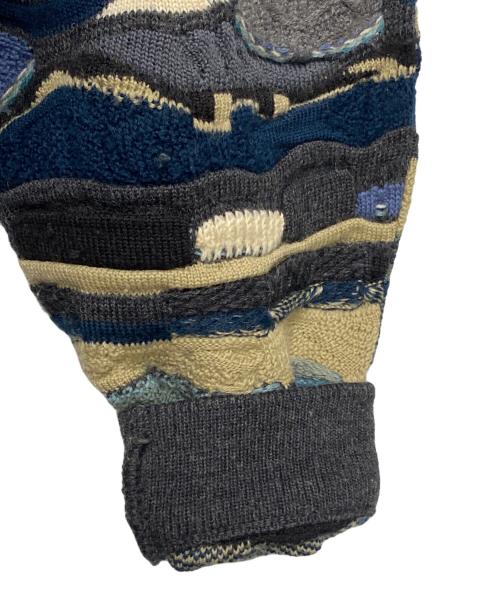 Coogi（クージー）Coogi (クージー) 厚手ニット ブラック サイズ:Sの古着・服飾アイテム