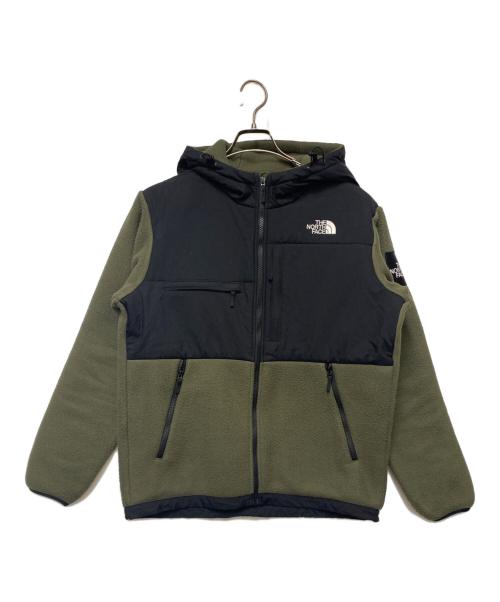THE NORTH FACE（ザ ノース フェイス）THE NORTH FACE (ザ ノース フェイス) デナリフーディ フリースジャケット オリーブ×ブラック サイズ:Lの古着・服飾アイテム