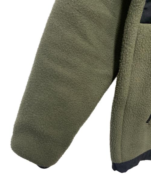 THE NORTH FACE（ザ ノース フェイス）THE NORTH FACE (ザ ノース フェイス) デナリフーディ フリースジャケット オリーブ×ブラック サイズ:Lの古着・服飾アイテム