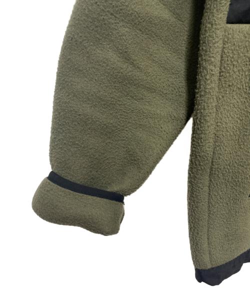 THE NORTH FACE（ザ ノース フェイス）THE NORTH FACE (ザ ノース フェイス) デナリフーディ フリースジャケット オリーブ×ブラック サイズ:Lの古着・服飾アイテム