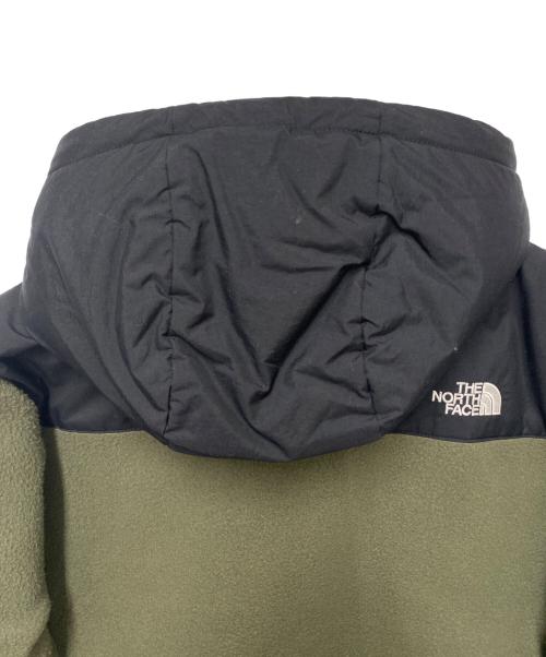 THE NORTH FACE（ザ ノース フェイス）THE NORTH FACE (ザ ノース フェイス) デナリフーディ フリースジャケット オリーブ×ブラック サイズ:Lの古着・服飾アイテム