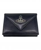 Vivienne Westwoodヴィヴィアンウエストウッド）の古着「3つ折り財布」｜ブラック