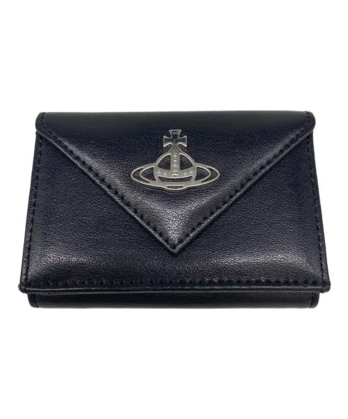 Vivienne Westwood（ヴィヴィアンウエストウッド）Vivienne Westwood (ヴィヴィアンウエストウッド) 3つ折り財布 ブラックの古着・服飾アイテム