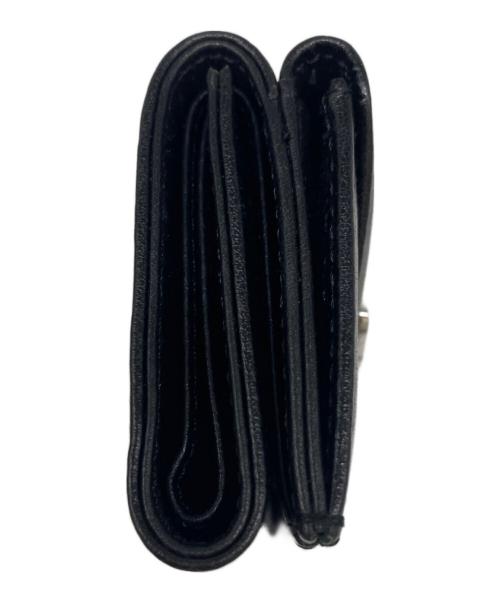 Vivienne Westwood（ヴィヴィアンウエストウッド）Vivienne Westwood (ヴィヴィアンウエストウッド) 3つ折り財布 ブラックの古着・服飾アイテム