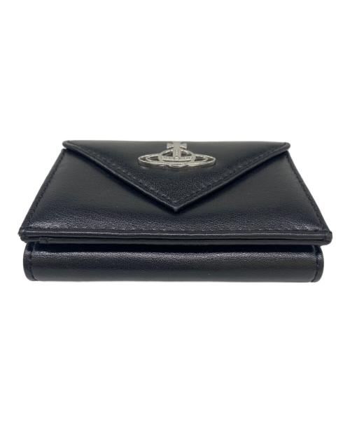 Vivienne Westwood（ヴィヴィアンウエストウッド）Vivienne Westwood (ヴィヴィアンウエストウッド) 3つ折り財布 ブラックの古着・服飾アイテム