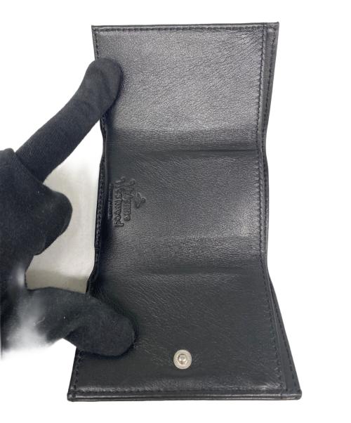 Vivienne Westwood（ヴィヴィアンウエストウッド）Vivienne Westwood (ヴィヴィアンウエストウッド) 3つ折り財布 ブラックの古着・服飾アイテム