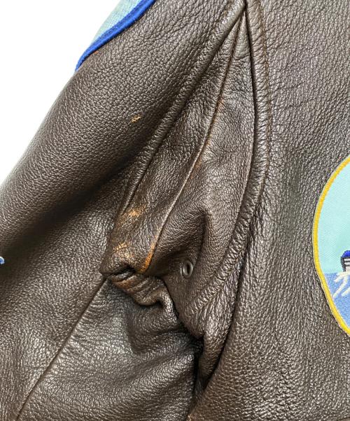 COCKPIT（コックピット）COCKPIT (コックピット) Top Gun Navy G-1 Jacket ブラウン サイズ:38の古着・服飾アイテム