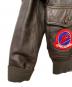 中古・古着 COCKPIT (コックピット) Top Gun Navy G-1 Jacket ブラウン サイズ:38：70000円