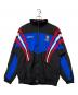 adidas（アディダス）の古着「フットボールジャケット」｜ブラック×ブルー×レッド