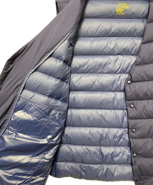 POLO RALPH LAUREN（ポロ・ラルフローレン）POLO RALPH LAUREN (ポロ・ラルフローレン) ダウンベスト ネイビー サイズ:XLの古着・服飾アイテム