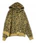 中古・古着 stussy (ステューシー) CAMO DOUBLE FACE ZIP HOODIE グリーン×ベージュ サイズ:XL：14000円