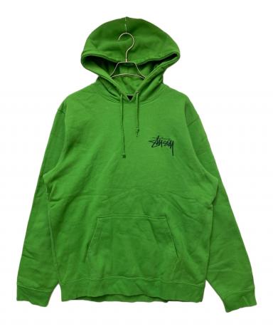 中古・古着通販】stussy (ステューシー) パーカー グリーン サイズ:XL