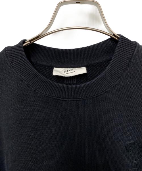 AMI Alexandre Mattiussi（アミアレクサンドルマテュッシ）AMI Alexandre Mattiussi (アミアレクサンドルマテュッシ) スウェット ブラック サイズ:Lの古着・服飾アイテム