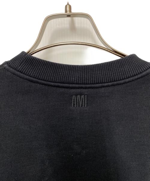 AMI Alexandre Mattiussi（アミアレクサンドルマテュッシ）AMI Alexandre Mattiussi (アミアレクサンドルマテュッシ) スウェット ブラック サイズ:Lの古着・服飾アイテム