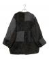 TOWN CRAFT (タウンクラフト) パッチワークキルティングミリタリージャケット ブラック サイズ:フリー：7000円