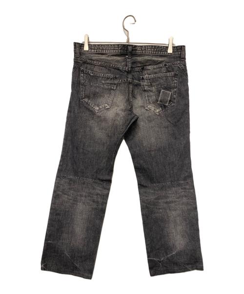 n(n) by NUMBER (N)INE（エヌエヌバイナンバーナイン）n(n) by NUMBER (N)INE (エヌエヌバイナンバーナイン) デニムパンツ ブラック サイズ:76.0㎝の古着・服飾アイテム