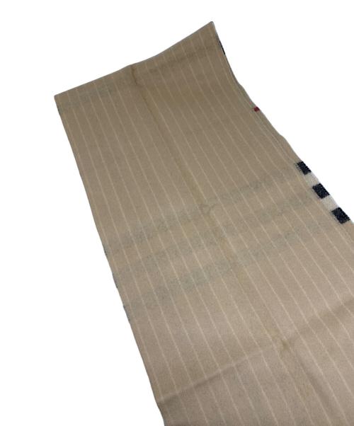BURBERRY LONDON（バーバリーロンドン）BURBERRY LONDON (バーバリーロンドン) マフラー ブラウンの古着・服飾アイテム