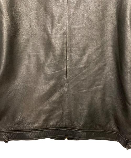POLO RALPH LAUREN（ポロ・ラルフローレン）POLO RALPH LAUREN (ポロ・ラルフローレン) レザージャケット ブラウン サイズ:XLの古着・服飾アイテム