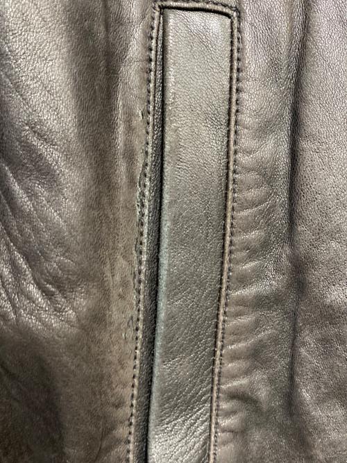 POLO RALPH LAUREN（ポロ・ラルフローレン）POLO RALPH LAUREN (ポロ・ラルフローレン) POLO RALPH LAUREN　レザージャケット ブラウン サイズ:xlの古着・服飾アイテム