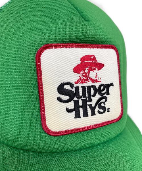Hysteric Glamour（ヒステリックグラマー）Hysteric Glamour (ヒステリックグラマー) メッシュキャップ グリーンの古着・服飾アイテム