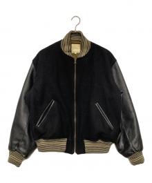 SCOOP MAN（スクープマン）の古着「スタジャン」｜ブラック