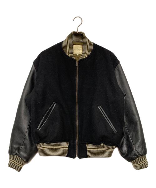 SCOOP MAN（スクープマン）SCOOP MAN (スクープマン) スタジャン ブラック サイズ:Lの古着・服飾アイテム