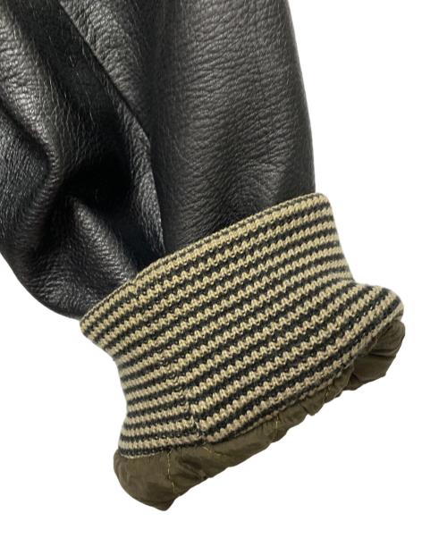 SCOOP MAN（スクープマン）SCOOP MAN (スクープマン) スタジャン ブラック サイズ:Lの古着・服飾アイテム