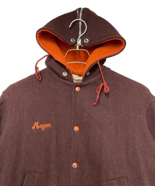 EMPIRE（エンパイア）EMPIRE (エンパイア) フーデッドスタジャン ボルドー サイズ:Lの古着・服飾アイテム