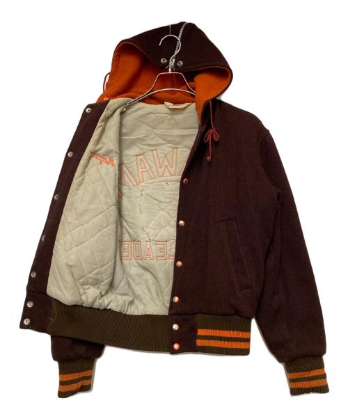 EMPIRE（エンパイア）EMPIRE (エンパイア) フーデッドスタジャン ボルドー サイズ:Lの古着・服飾アイテム