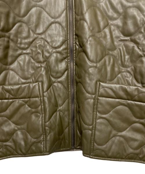 ESC STUDIO（イーエスシーステュディオ）ESC STUDIO (イーエスシーステュディオ) キルティングボンバージャケット カーキ サイズ:Freeの古着・服飾アイテム