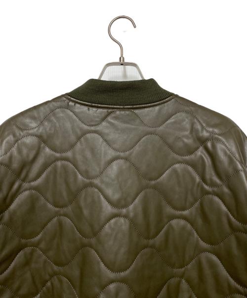ESC STUDIO（イーエスシーステュディオ）ESC STUDIO (イーエスシーステュディオ) キルティングボンバージャケット カーキ サイズ:Freeの古着・服飾アイテム
