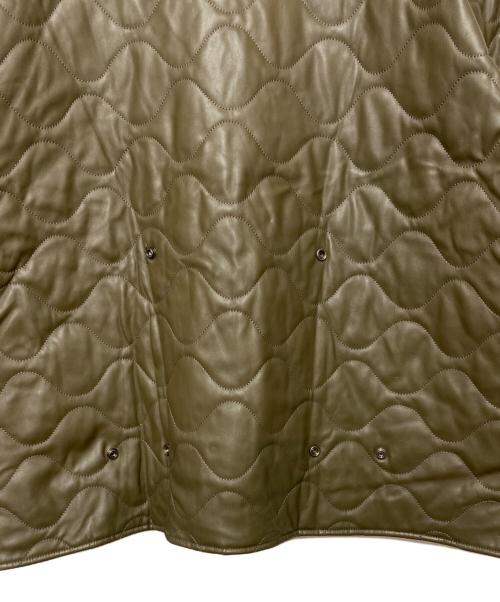 ESC STUDIO（イーエスシーステュディオ）ESC STUDIO (イーエスシーステュディオ) キルティングボンバージャケット カーキ サイズ:Freeの古着・服飾アイテム