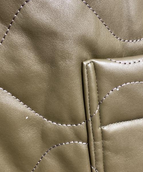 ESC STUDIO（イーエスシーステュディオ）ESC STUDIO (イーエスシーステュディオ) キルティングボンバージャケット カーキ サイズ:Freeの古着・服飾アイテム