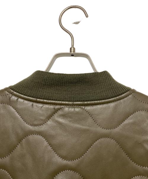 ESC STUDIO（イーエスシーステュディオ）ESC STUDIO (イーエスシーステュディオ) キルティングボンバージャケット カーキ サイズ:Freeの古着・服飾アイテム