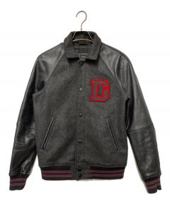 中古・古着通販】DIESEL (ディーゼル) ラムレザーフーデットジャケット