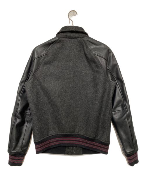 DIESEL（ディーゼル）DIESEL (ディーゼル) 袖切替ブルゾン ブラック サイズ:Sの古着・服飾アイテム