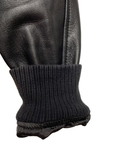 DIESEL（ディーゼル）DIESEL (ディーゼル) 袖切替ブルゾン ブラック サイズ:Sの古着・服飾アイテム