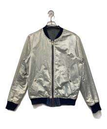 DIESEL（ディーゼル）の古着「MA-1ジャケット」｜インディゴ