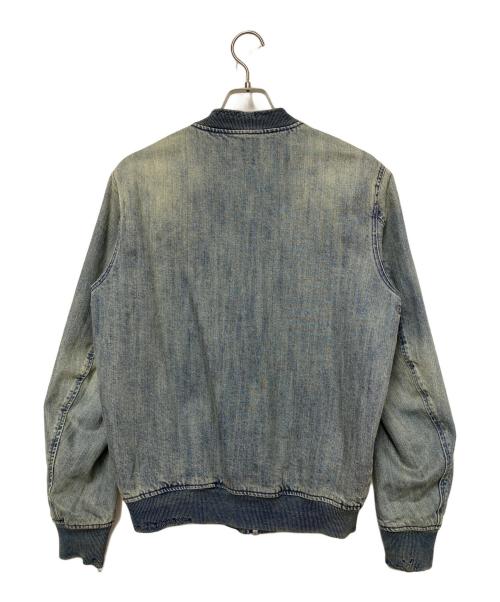 DIESEL（ディーゼル）DIESEL (ディーゼル) MA-1ジャケット インディゴ サイズ:Mの古着・服飾アイテム