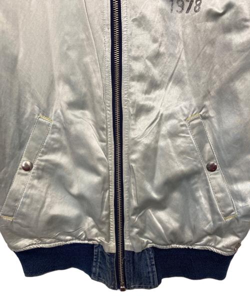 DIESEL（ディーゼル）DIESEL (ディーゼル) MA-1ジャケット インディゴ サイズ:Mの古着・服飾アイテム