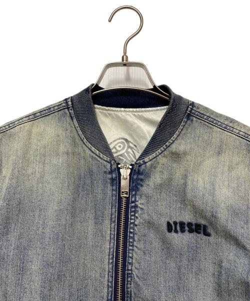DIESEL（ディーゼル）DIESEL (ディーゼル) MA-1ジャケット インディゴ サイズ:Mの古着・服飾アイテム