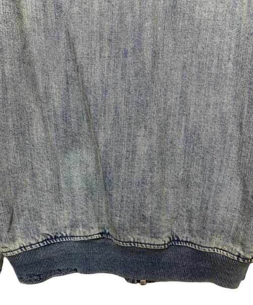 DIESEL（ディーゼル）DIESEL (ディーゼル) MA-1ジャケット インディゴ サイズ:Mの古着・服飾アイテム