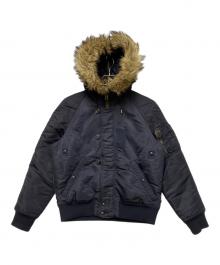 POLO RALPH LAUREN（ポロ・ラルフローレン）の古着「N-2B型ダウンジャケット」｜ネイビー