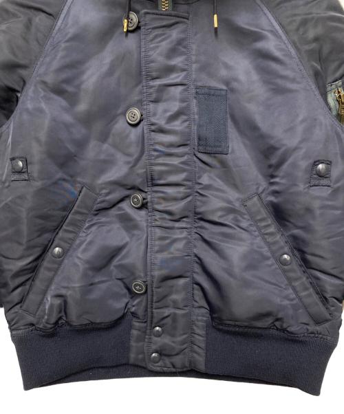 POLO RALPH LAUREN（ポロ・ラルフローレン）POLO RALPH LAUREN (ポロ・ラルフローレン) N-2B型ダウンジャケット ネイビー サイズ:Mの古着・服飾アイテム