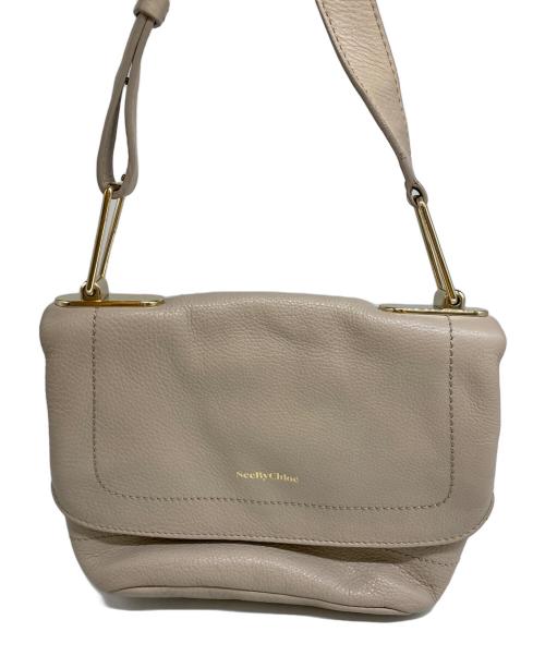 SEE BY CHLOE（シーバイクロエ）SEE BY CHLOE (シーバイクロエ) ショルダーバッグ アイボリーの古着・服飾アイテム