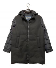 中古・古着通販】HERNO (ヘルノ) ダウンコート ブラック サイズ:46