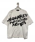 DSQUARED2ディースクエアード）の古着「半袖カットソー」｜ホワイト