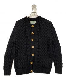 INVERALLAN（インバーアラン）の古着「厚手カーディガン」｜ブラック