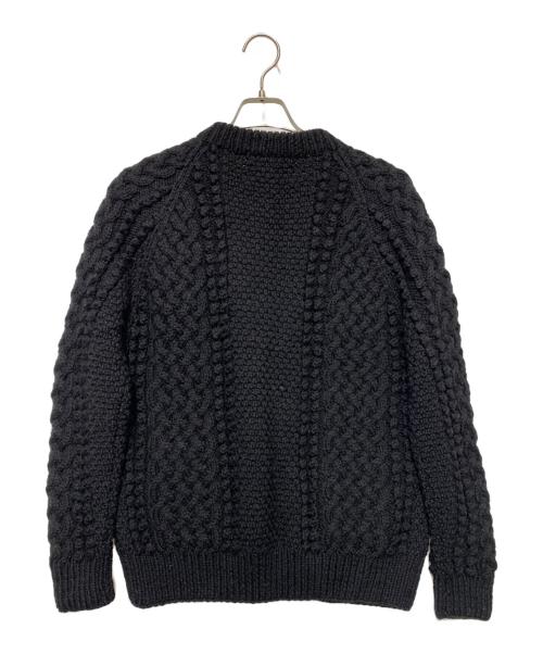 INVERALLAN（インバーアラン）INVERALLAN (インバーアラン) 厚手カーディガン ブラック サイズ:不明の古着・服飾アイテム